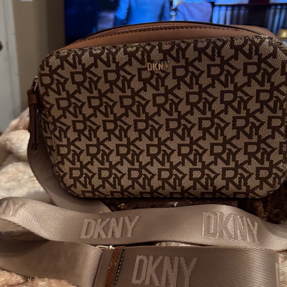 DKNY Brown Monogram Women’s crossbody bag Women’s Bag